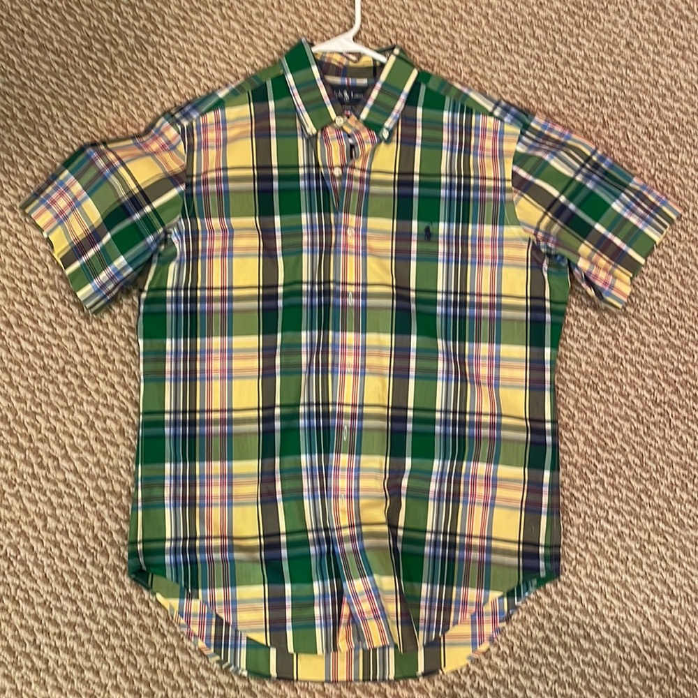 Ralph Lauren SS Plaid Button Up